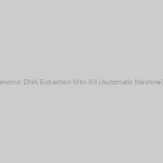 Image of Blood Genomic DNA Extraction MIni Kit (Automatic Machine) Sample